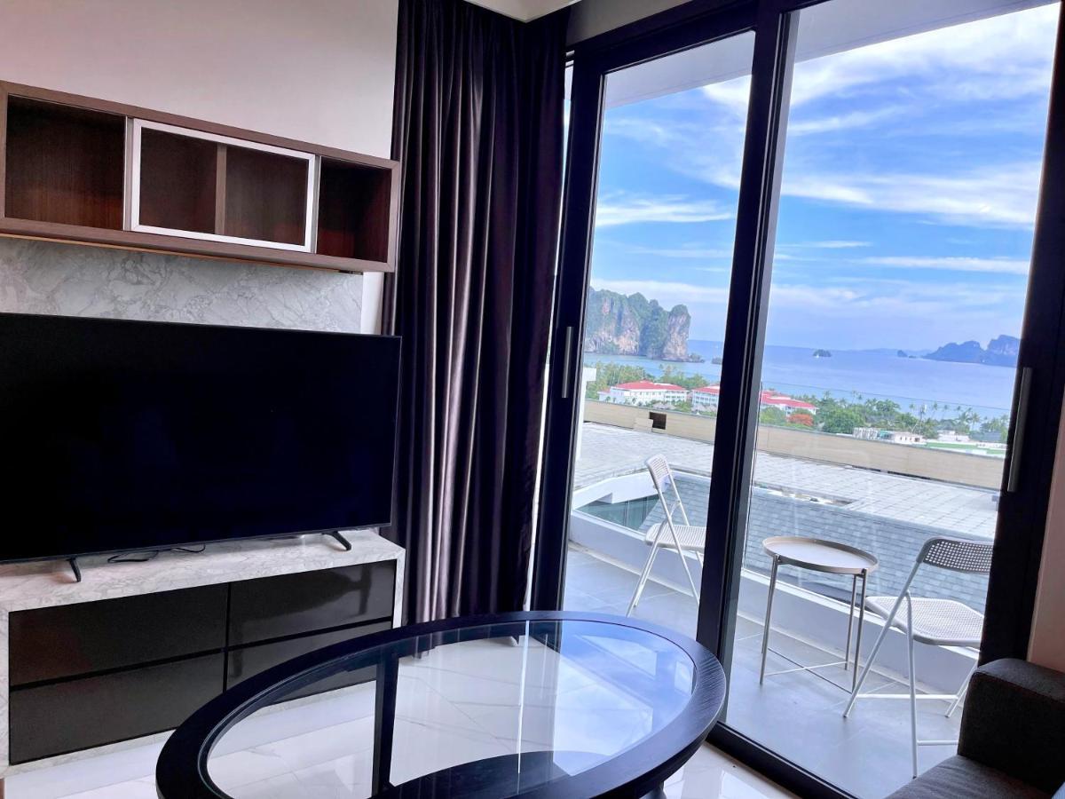 A402-Silk Condo Aonang-Sea View-5 Mins Walk To Beach Ao Nang Bagian luar foto